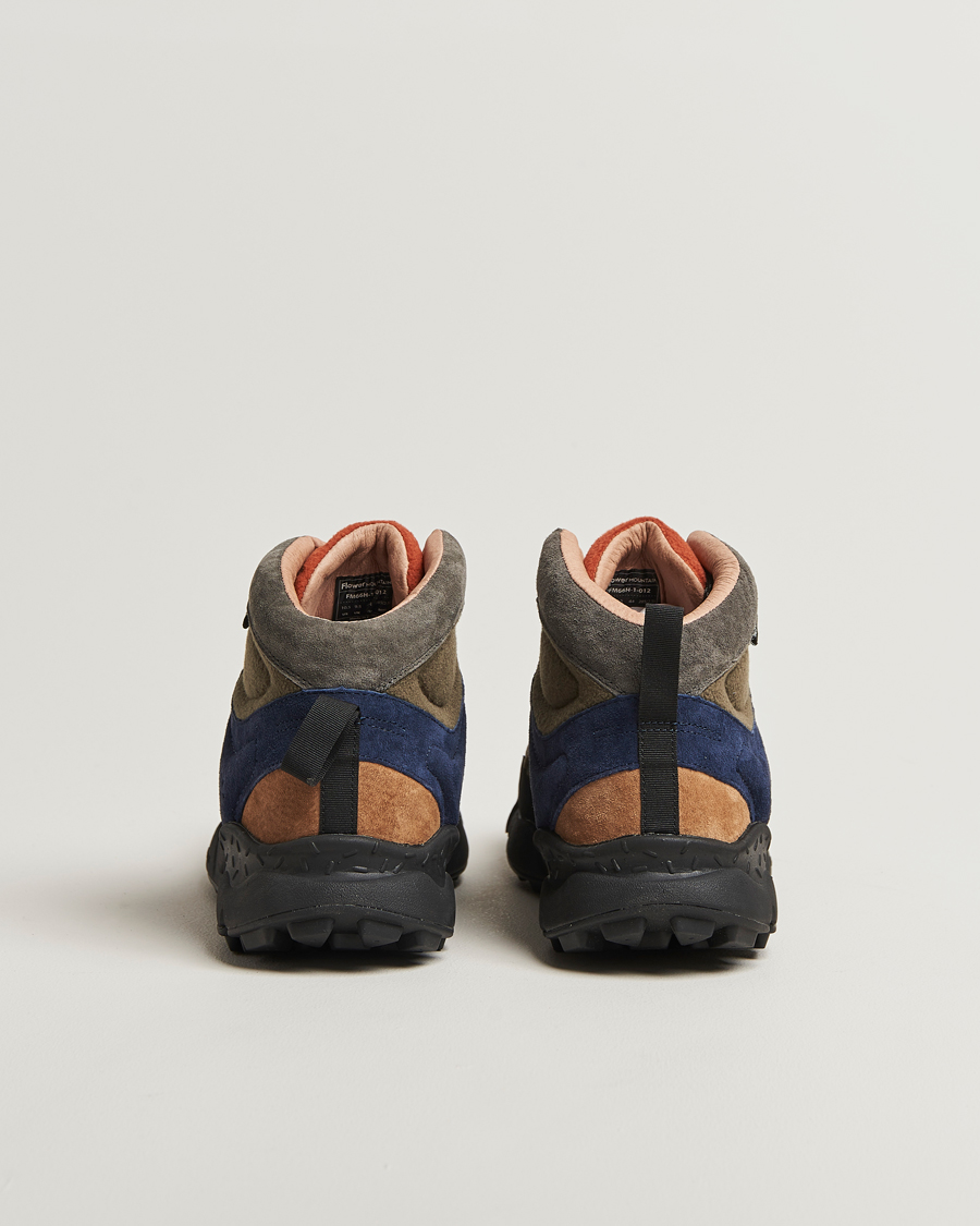 Hombres | Flower Mountain Back Country Mid Suede/Leather Sneaker Multi | Flower Mountain | Back Country Mid Suede/Leather Sneaker Multi