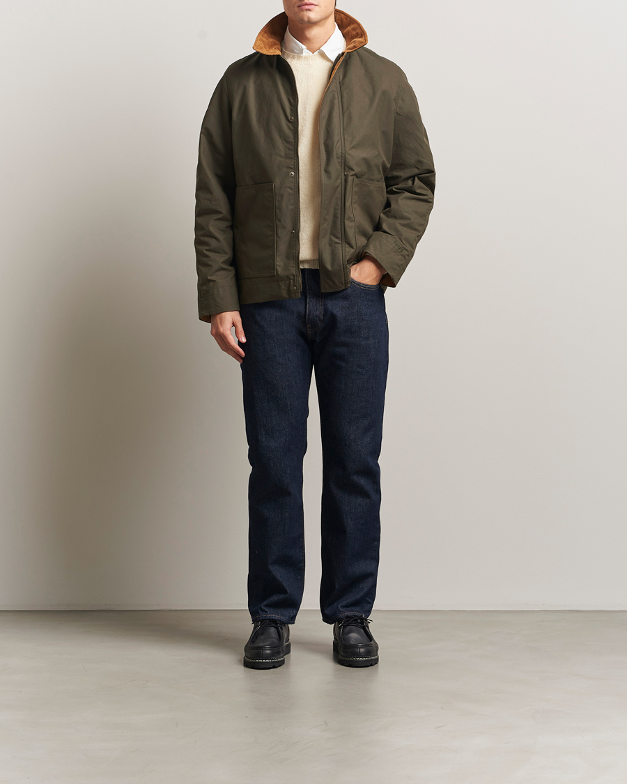 Hombres | Abrigos y chaquetas | Forét | Aspen Oilskin Jacket Army