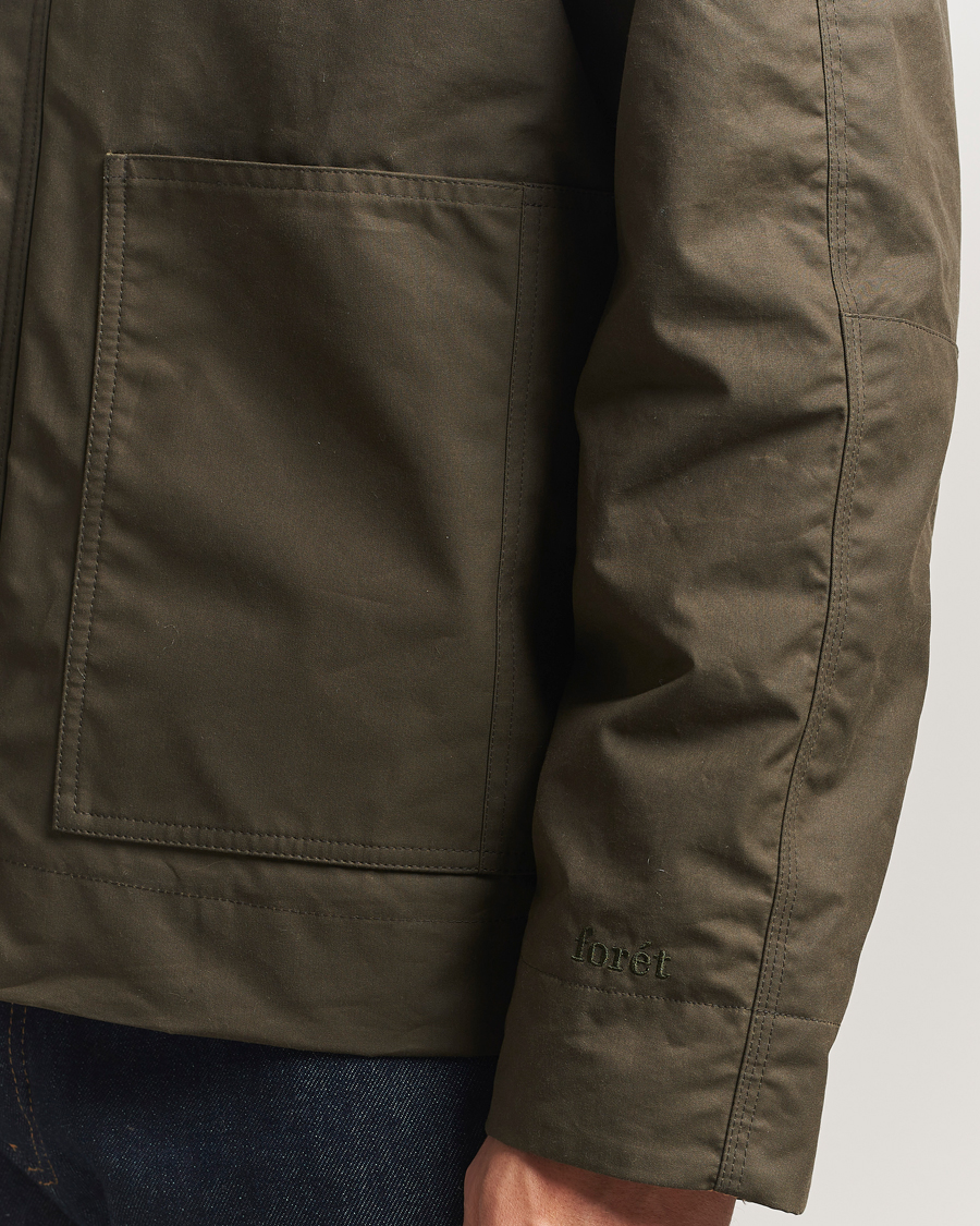 Hombres | Abrigos y chaquetas | Forét | Aspen Oilskin Jacket Army