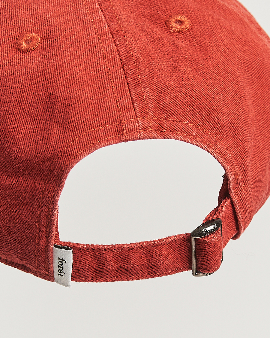 Hombres | Forét Catch Washed Cap Red | Forét | Catch Washed Cap Red