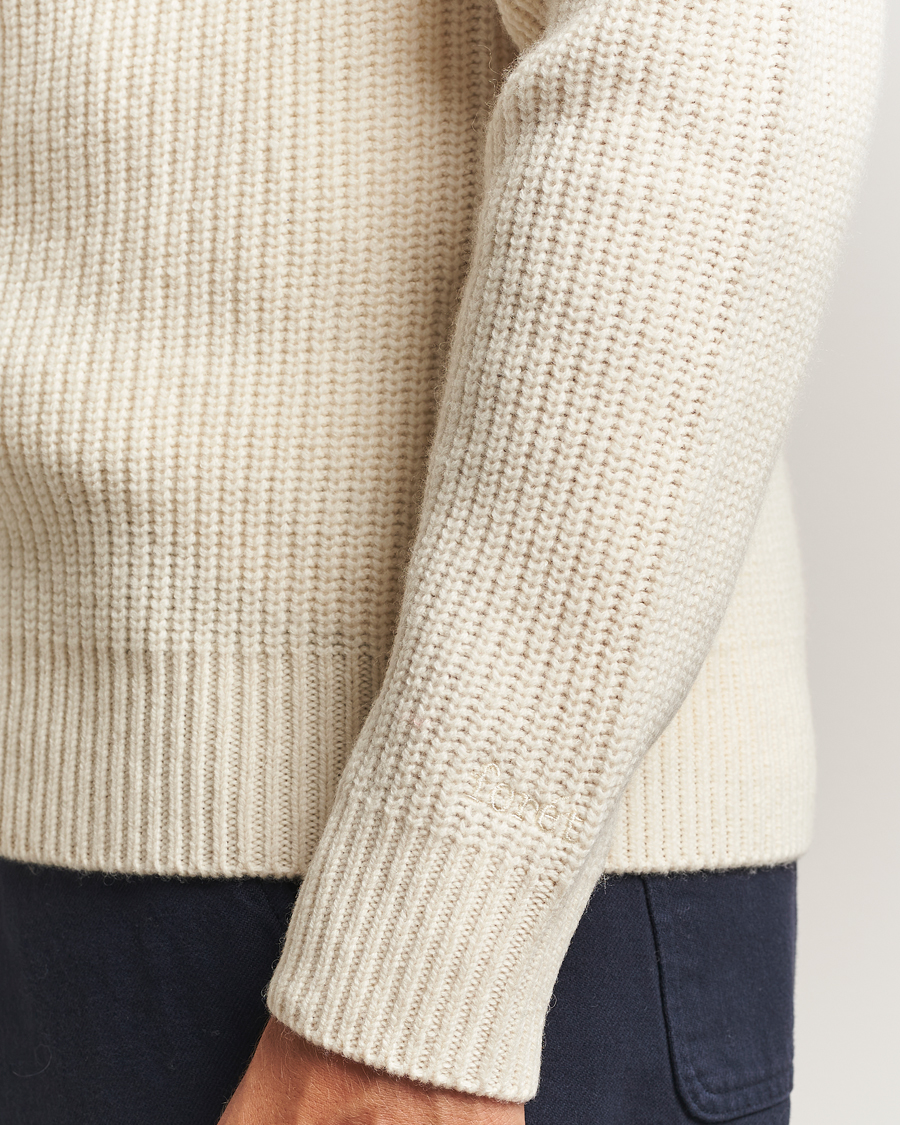 Hombres | Jerséis y prendas de punto | Forét | Delta Wool Zip Knit Cloud