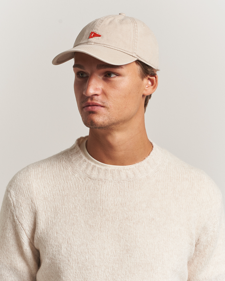 Hombres | Sombreros y gorras | Forét | Flag Washed Cap Khaki