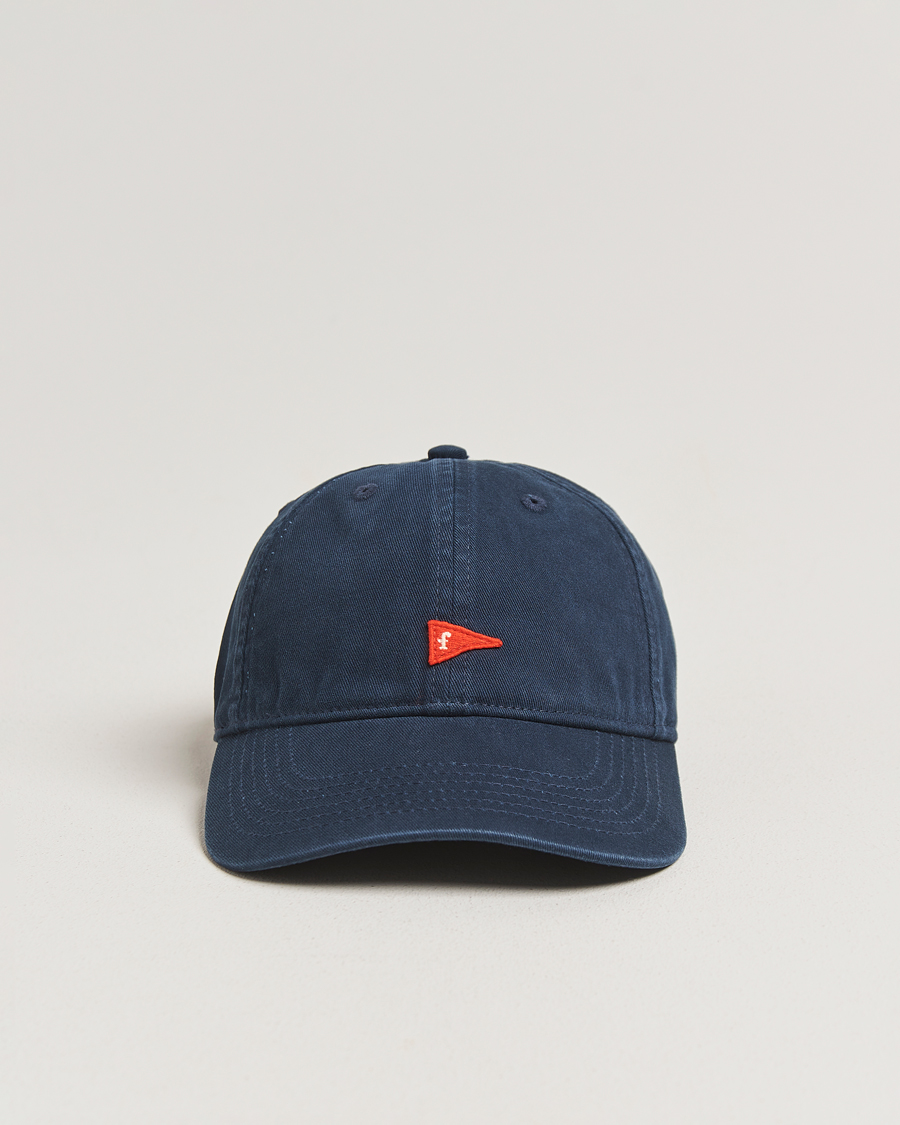 Hombres | Forét Flag Washed Cap Navy | Forét | Flag Washed Cap Navy