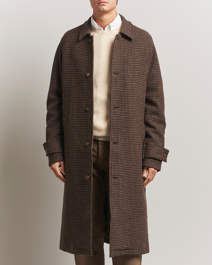 Hombres | Abrigos y chaquetas | Forét | Pine Wool Coat Brown