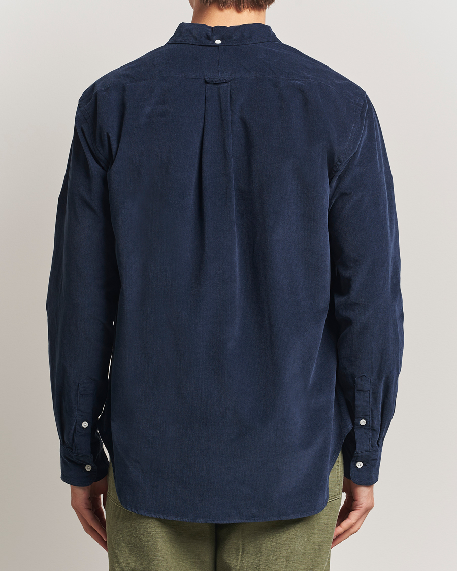 Hombres | Camisas | Gitman Vintage | Corduroy Button Down Shirt Navy