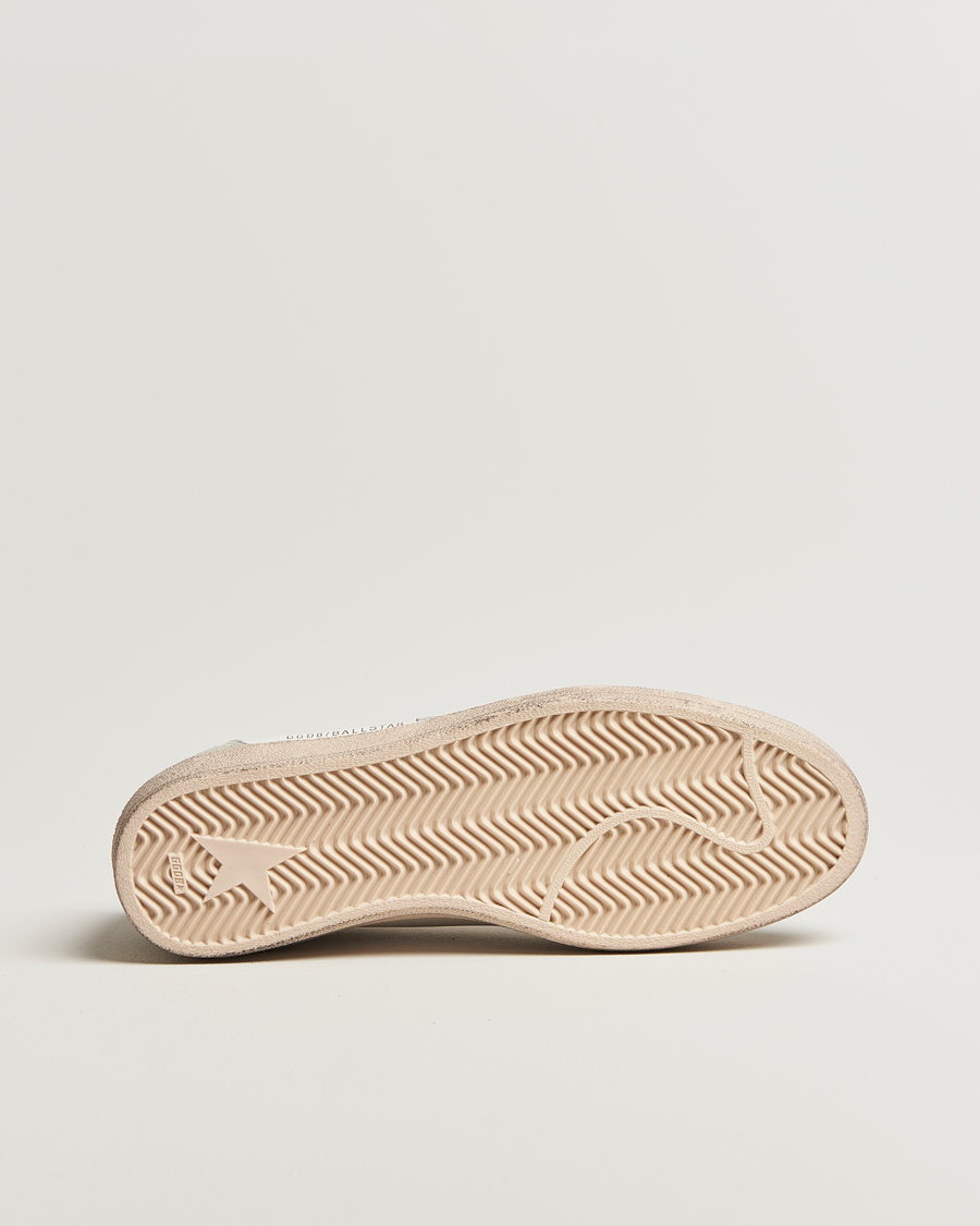 Hombres | Golden Goose Ball Star Sneakers White/Green | Golden Goose | Ball Star Sneakers White/Green