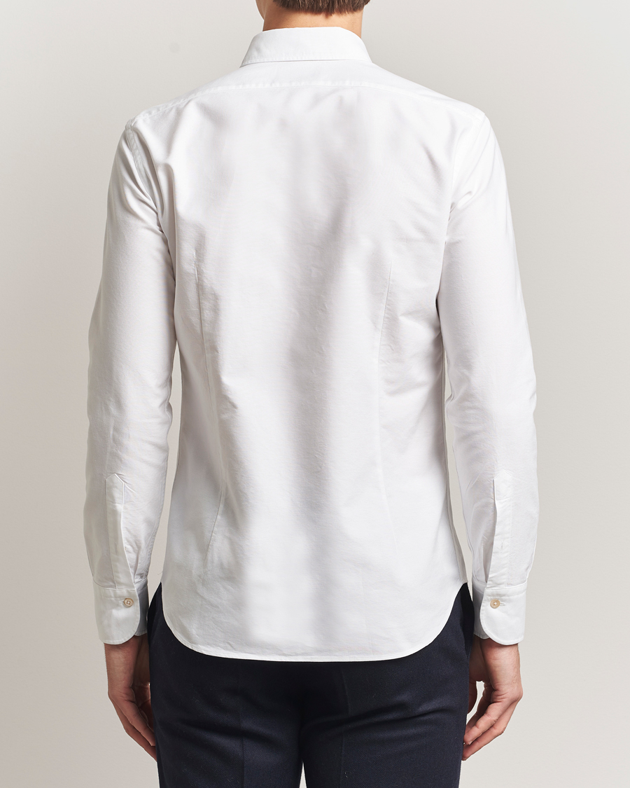 Hombres | Camisas | Grigio | Oxford Button Down Shirt White