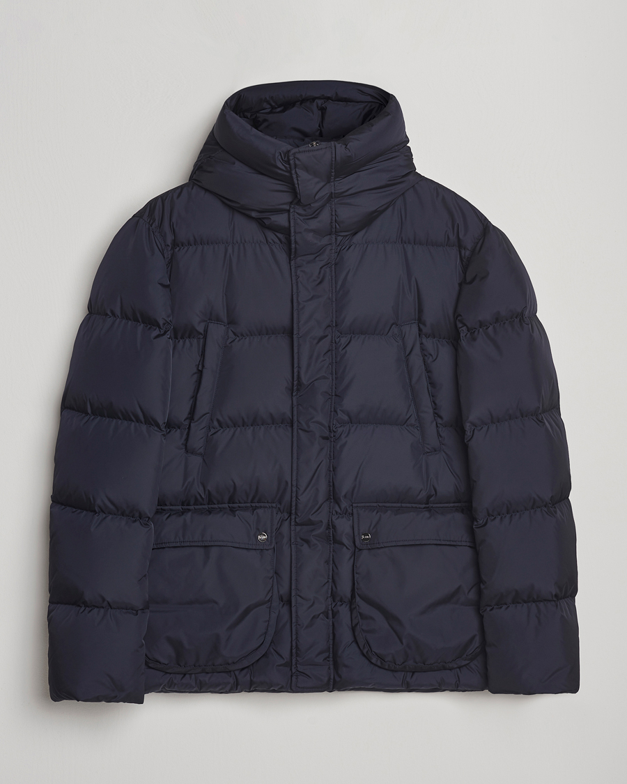 Hombres | Abrigos y chaquetas | Herno | Chamonix Down Parka Navy