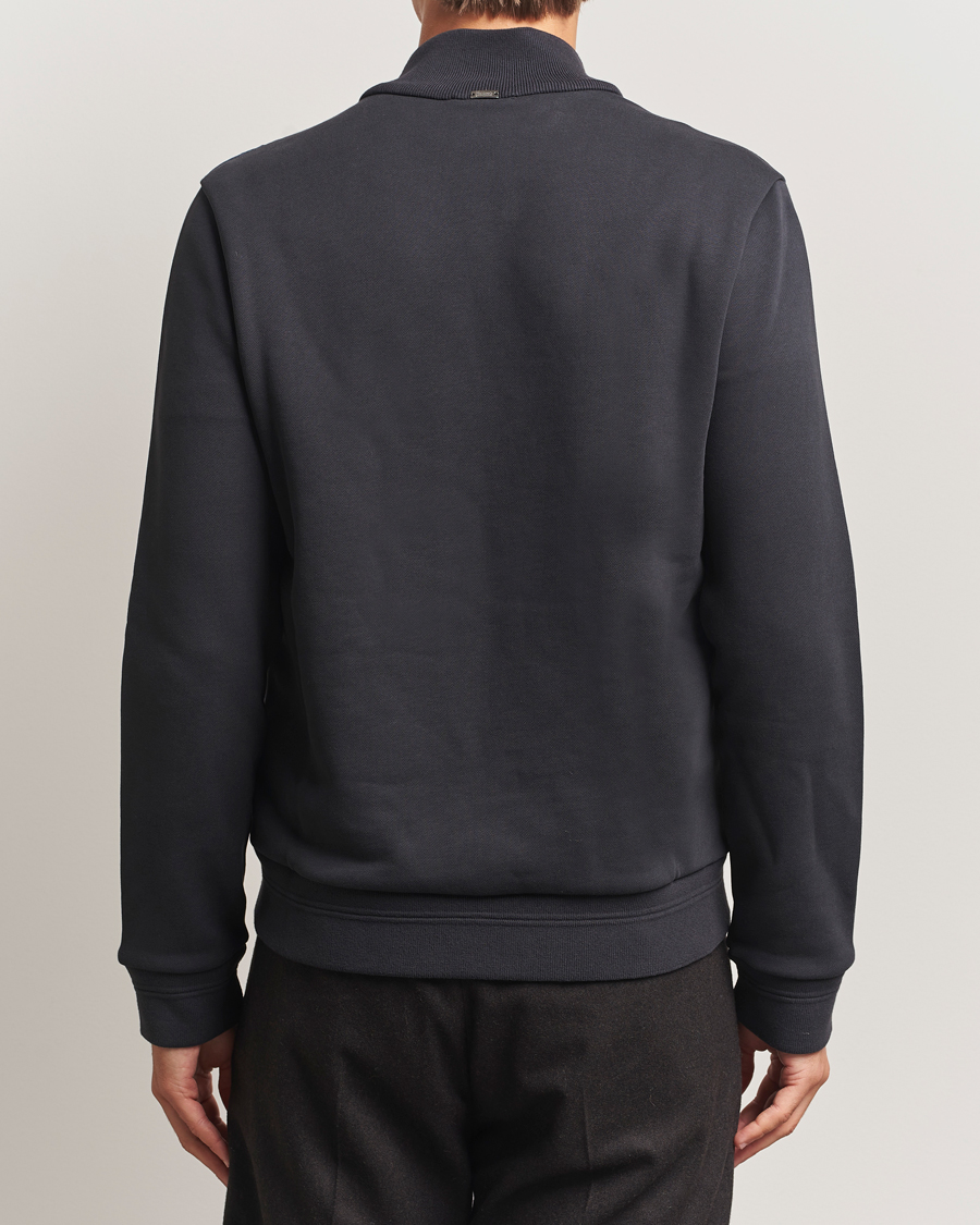 Hombres | Jerséis y prendas de punto | Herno | Hybrid Full Zip Cardigan Navy