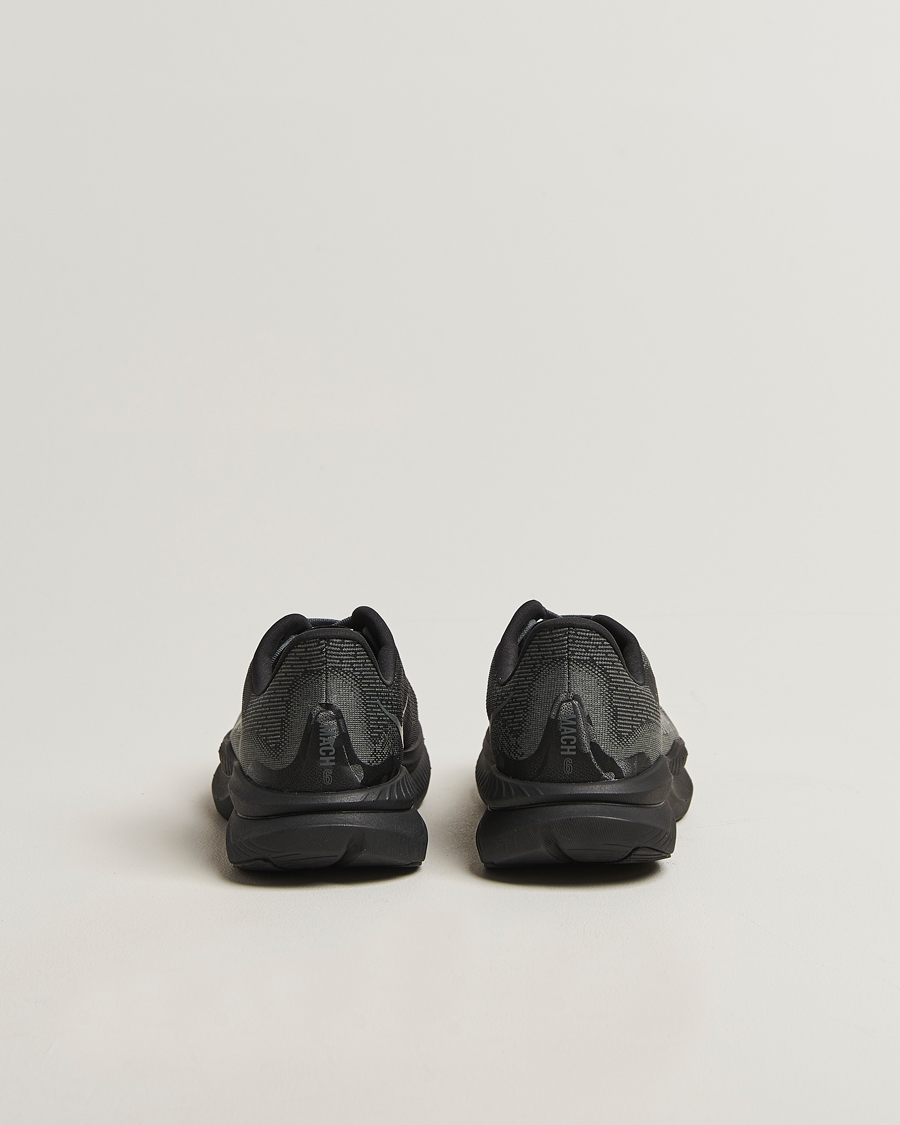 Hombres | Zapatillas de correr | Hoka | One Mach 6 Running Sneakers Black/Outer Orbit