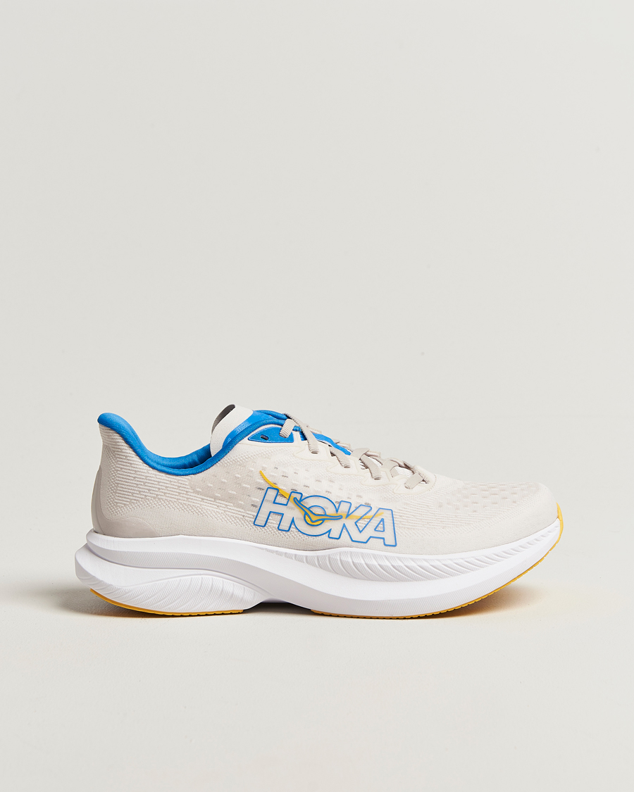 Hombres | Zapatillas de correr | Hoka | One Mach 6 Running Sneakers Stucco/Grout