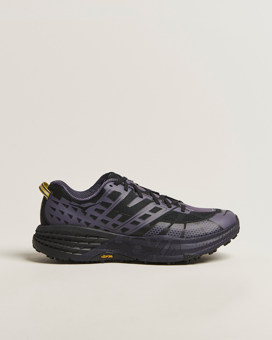 Hombres | Zapatillas de trail | Hoka | One Speedgoat 2 Trail Sneakers Black/Squid Ink