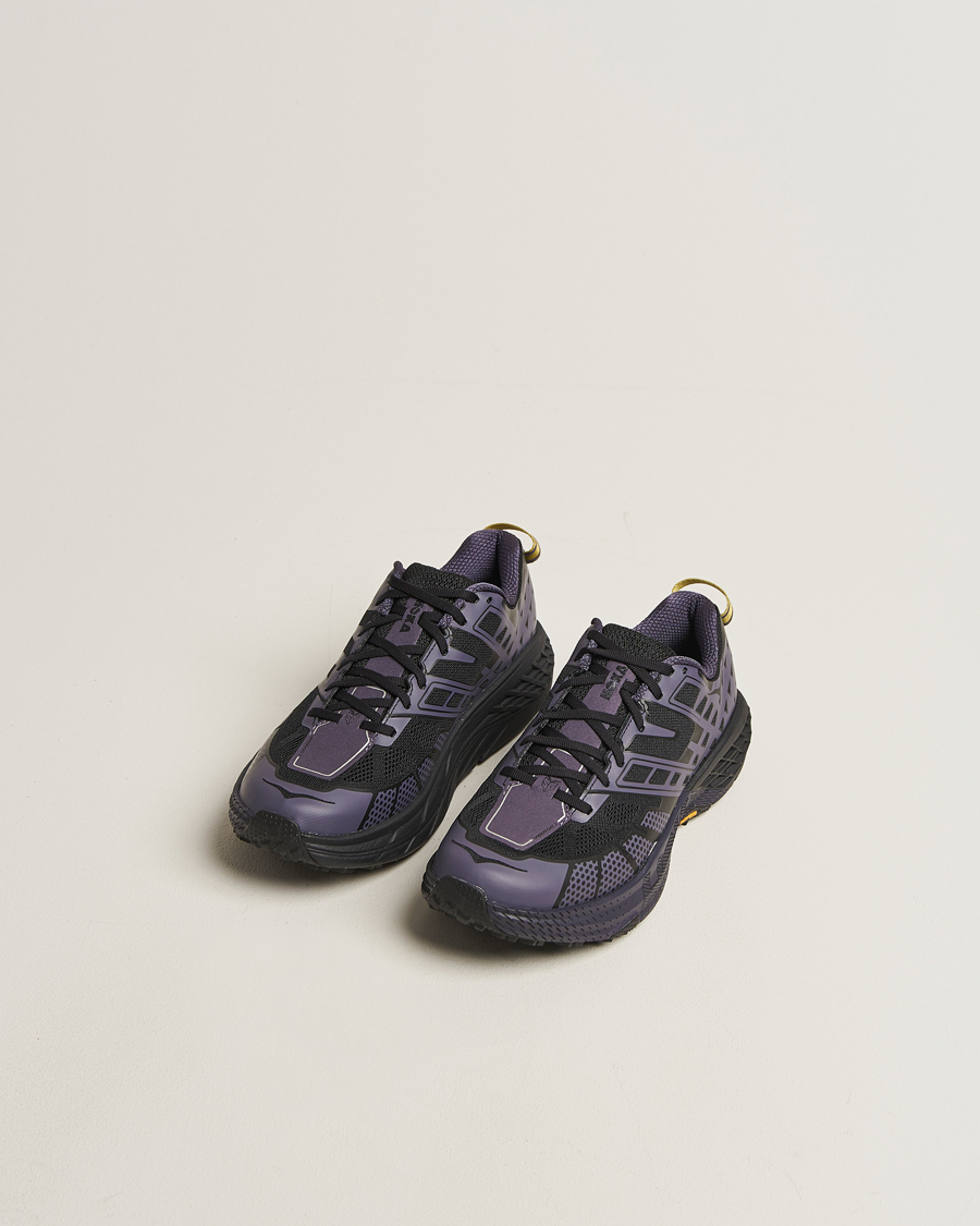 Hombres | Zapatillas de trail | Hoka | One Speedgoat 2 Trail Sneakers Black/Squid Ink