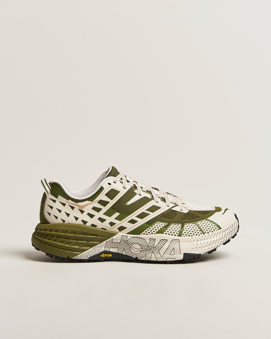 Hombres | Zapatillas de trail | Hoka | One Speedgoat 2 Trail Sneakers Moss Green