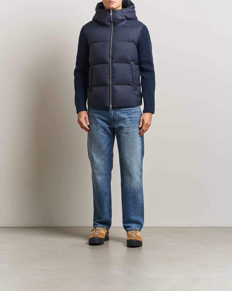 Hombres |  | Sail Racing | Ridge Knitted Hybrid Jacket Dark Navy