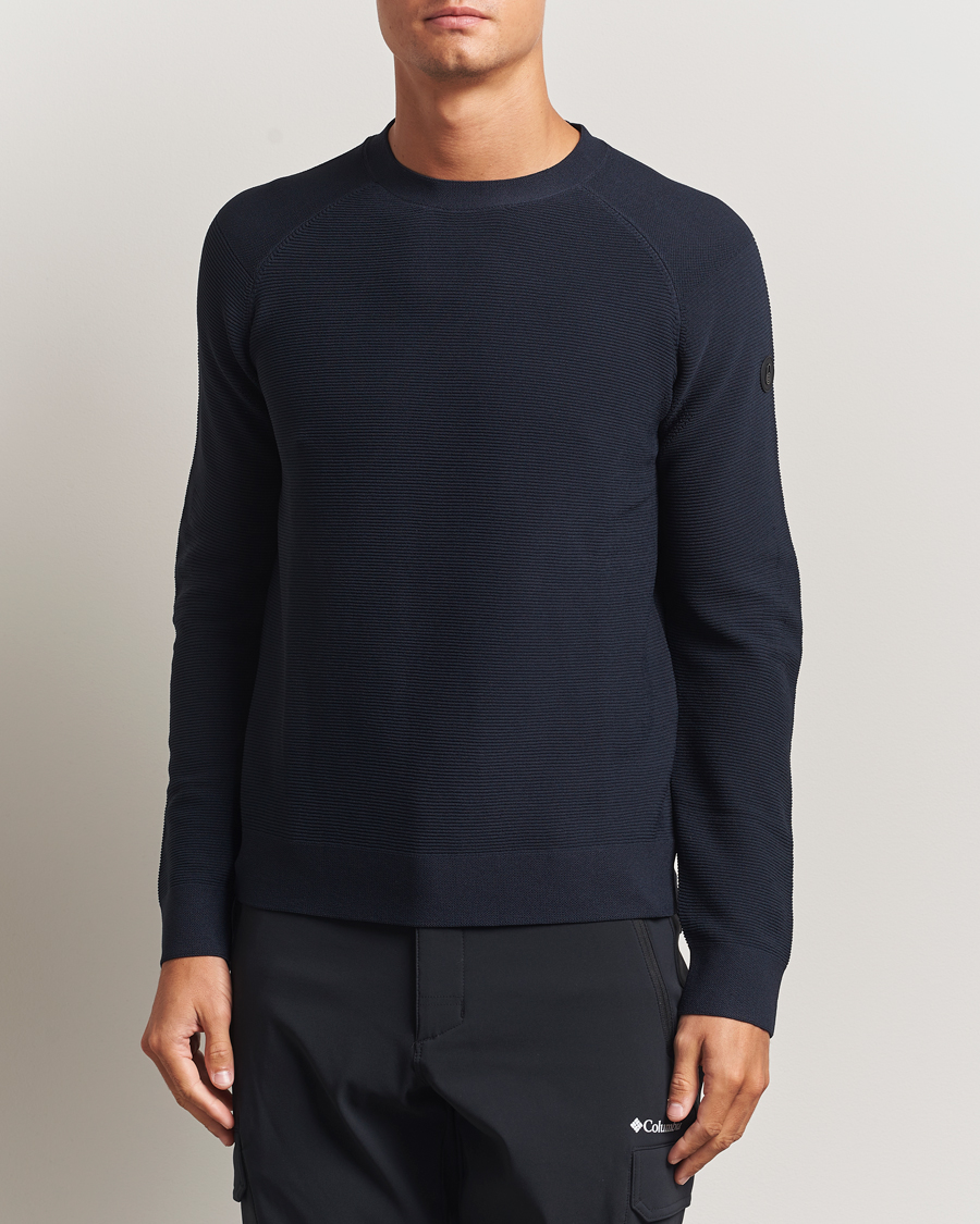 Hombres | Jerséis y prendas de punto | Sail Racing | Element Seamless Crew Neck Dark Navy