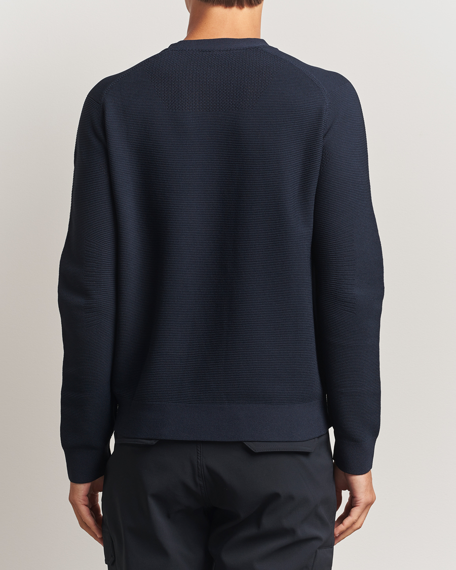 Hombres | Jerséis y prendas de punto | Sail Racing | Element Seamless Crew Neck Dark Navy