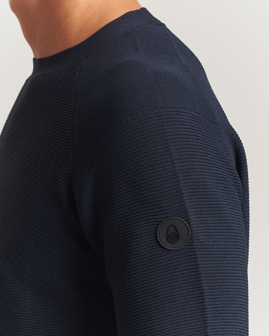 Hombres | Jerséis y prendas de punto | Sail Racing | Element Seamless Crew Neck Dark Navy