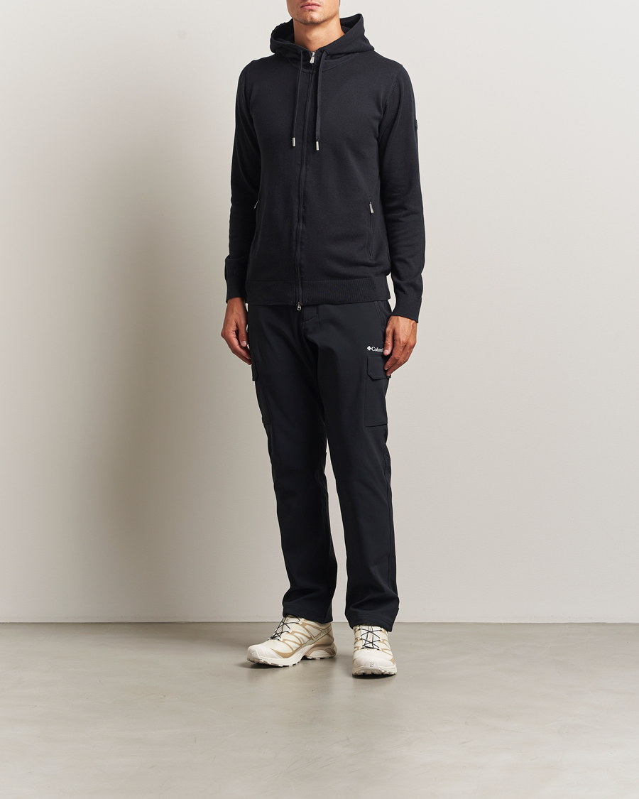 Hombres | Jerséis y prendas de punto | Sail Racing | Bowman Knitted Full Zip Hoodie Carbon