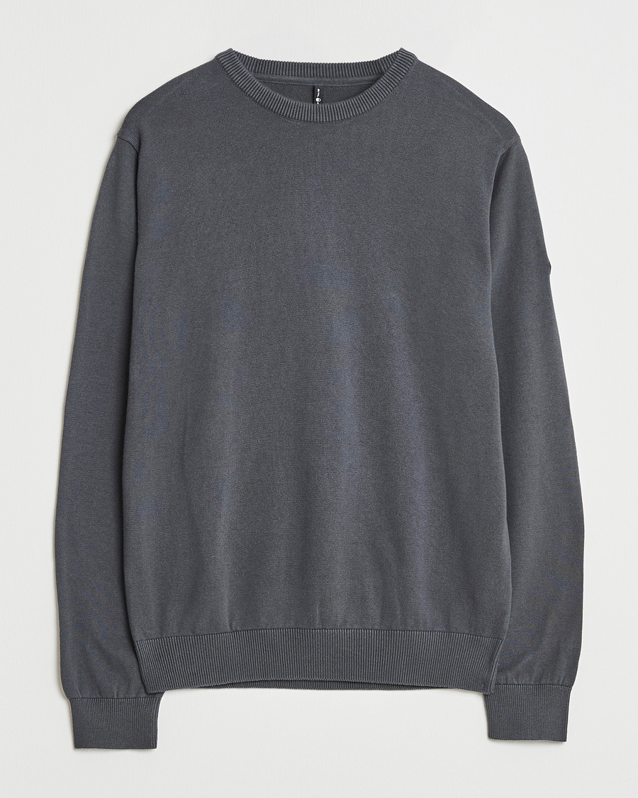 Hombres | Jerséis y prendas de punto | Sail Racing | Bowman Knitted Crew Neck Aurora Green