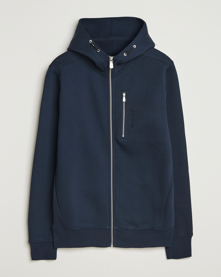 Hombres | Jerséis y prendas de punto | Sail Racing | Bowman Full Zip Hoodie Dark Navy