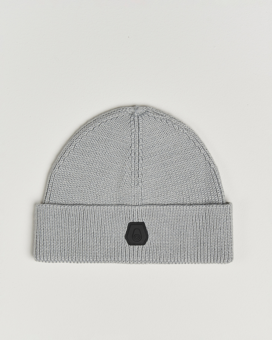 Hombres | Gorros | Sail Racing | Bowman Wool Folded Beanie Grey Melange