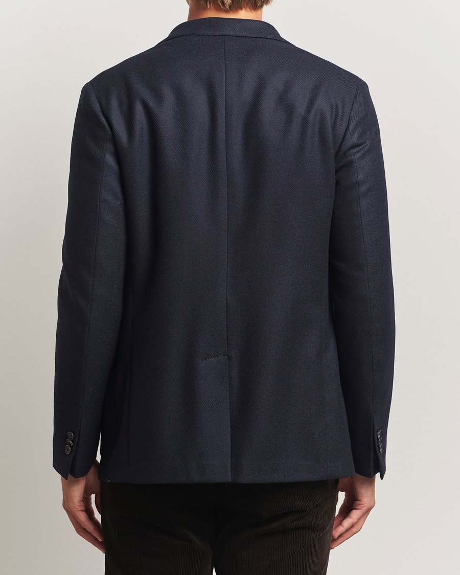 Hombres | Blazers | Incotex | Wool/Cashmere Blazer Navy