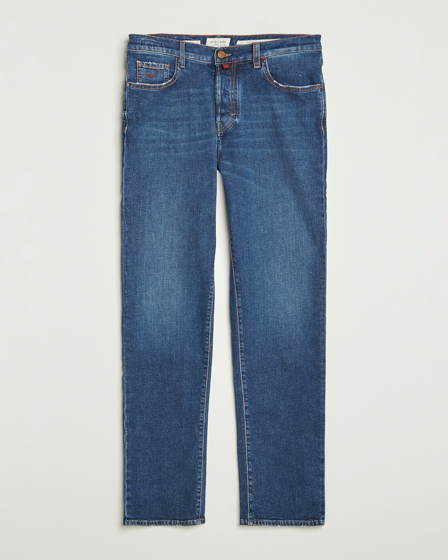 Hombres | Vaqueros | Jacob Cohën | Edos Regular Straight Fit Jeans Mid Blue