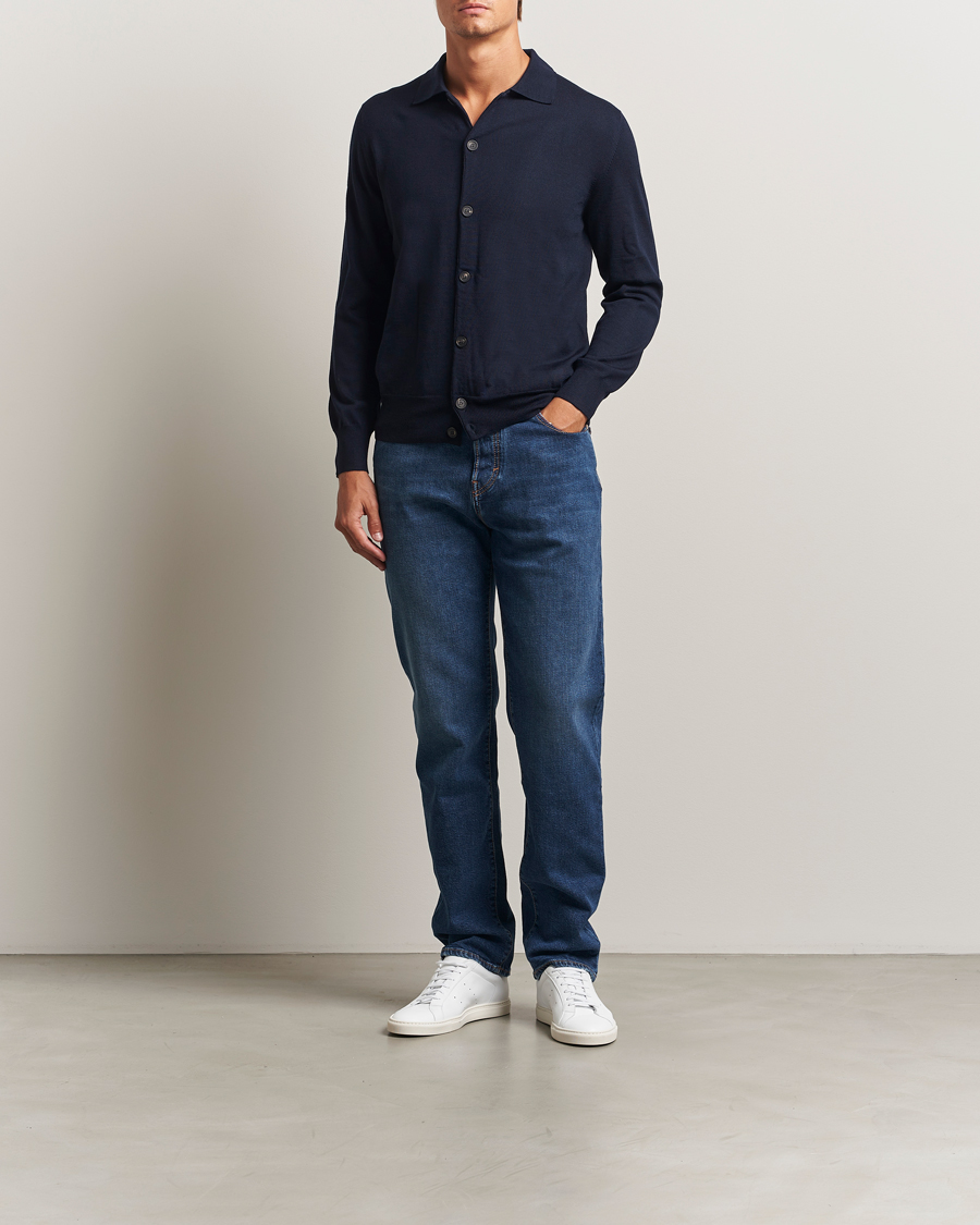 Hombres | Vaqueros | Jacob Cohën | Edos Regular Straight Fit Jeans Mid Blue