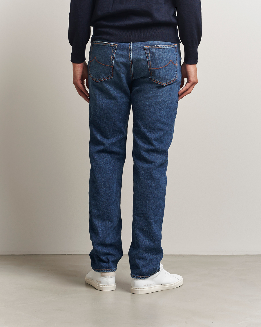 Hombres | Vaqueros | Jacob Cohën | Edos Regular Straight Fit Jeans Mid Blue