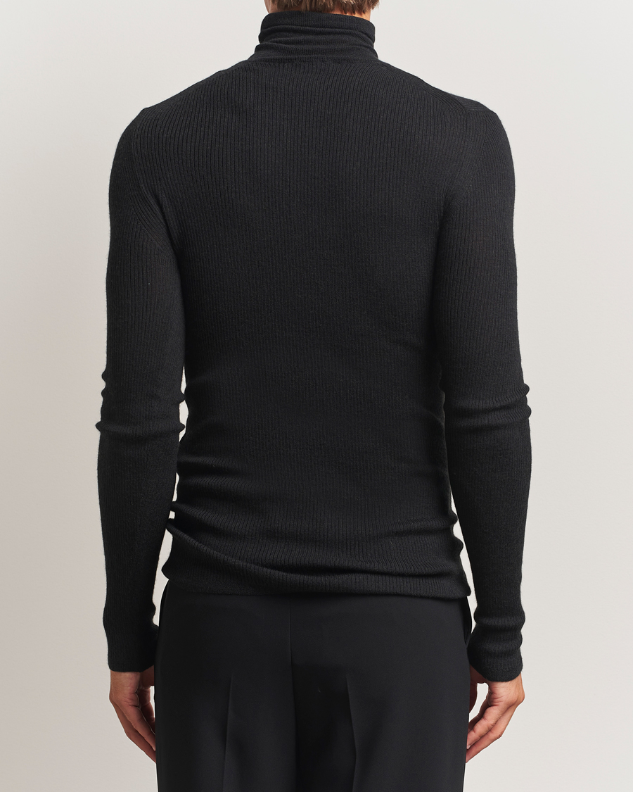 Hombres | Jerséis y prendas de punto | Lanvin | Cashmere/Silk Rollneck Black