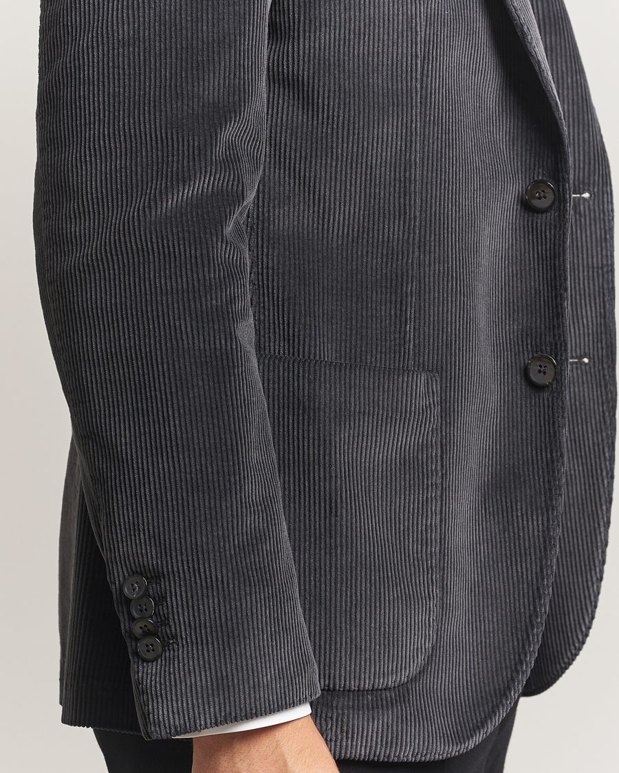 Hombres | Blazers | L.B.M. 1911 | Jack Corduroy Blazer Dark Grey