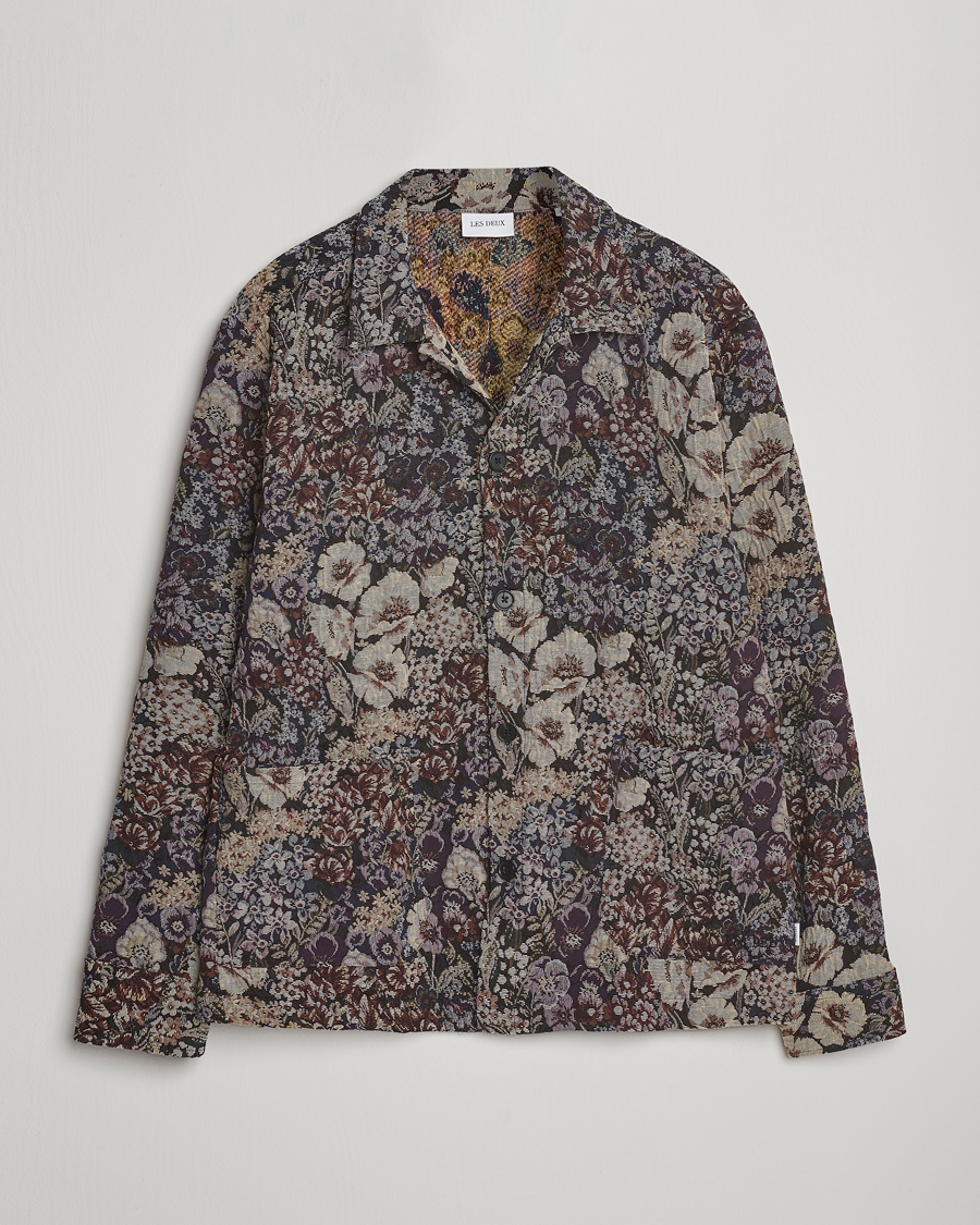 Hombres | Camisas | LES DEUX | Hugh Jacqurad Overshirt Black