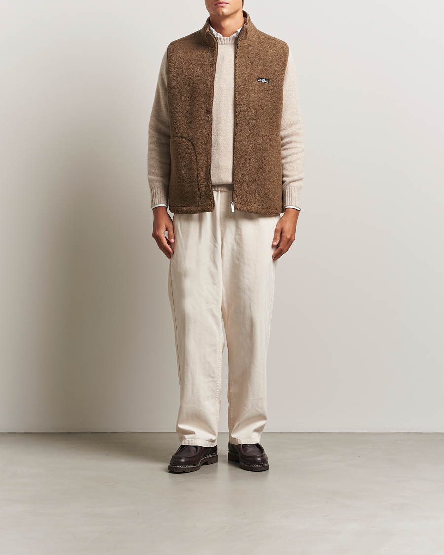 Hombres | Abrigos y chaquetas | LES DEUX | Creed Teddy Vest Teak