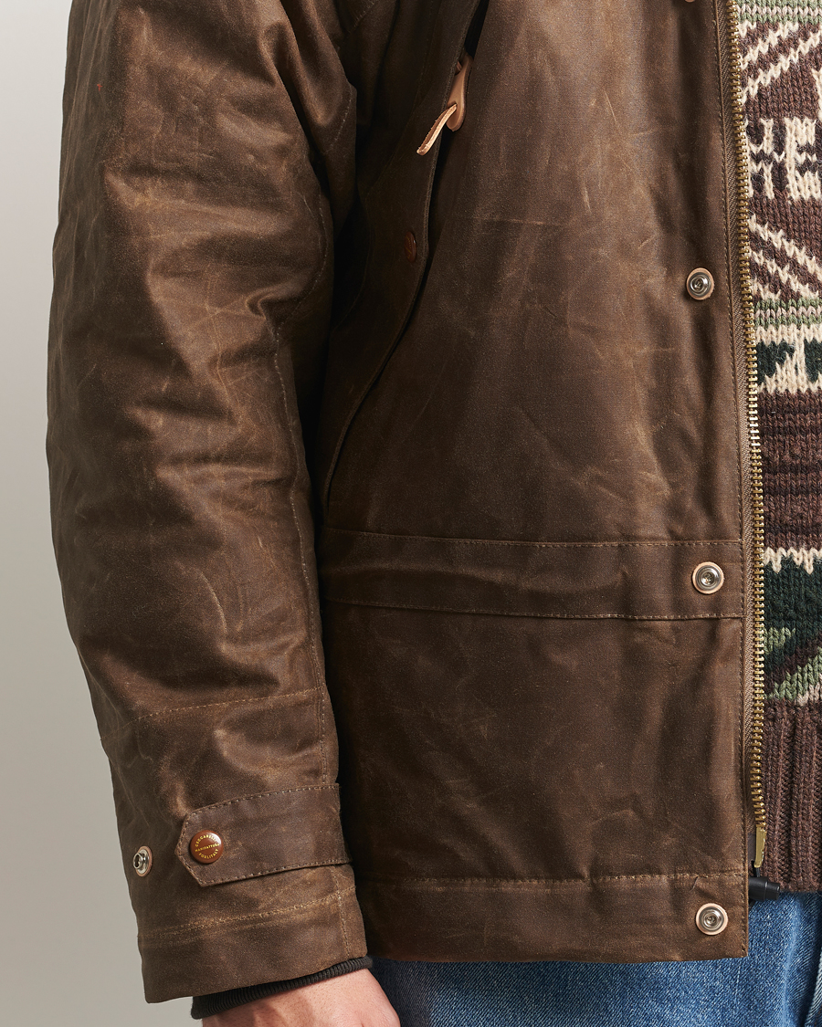 Hombres | Abrigos y chaquetas | Manifattura Ceccarelli | Mountain Jacket Dark Tan