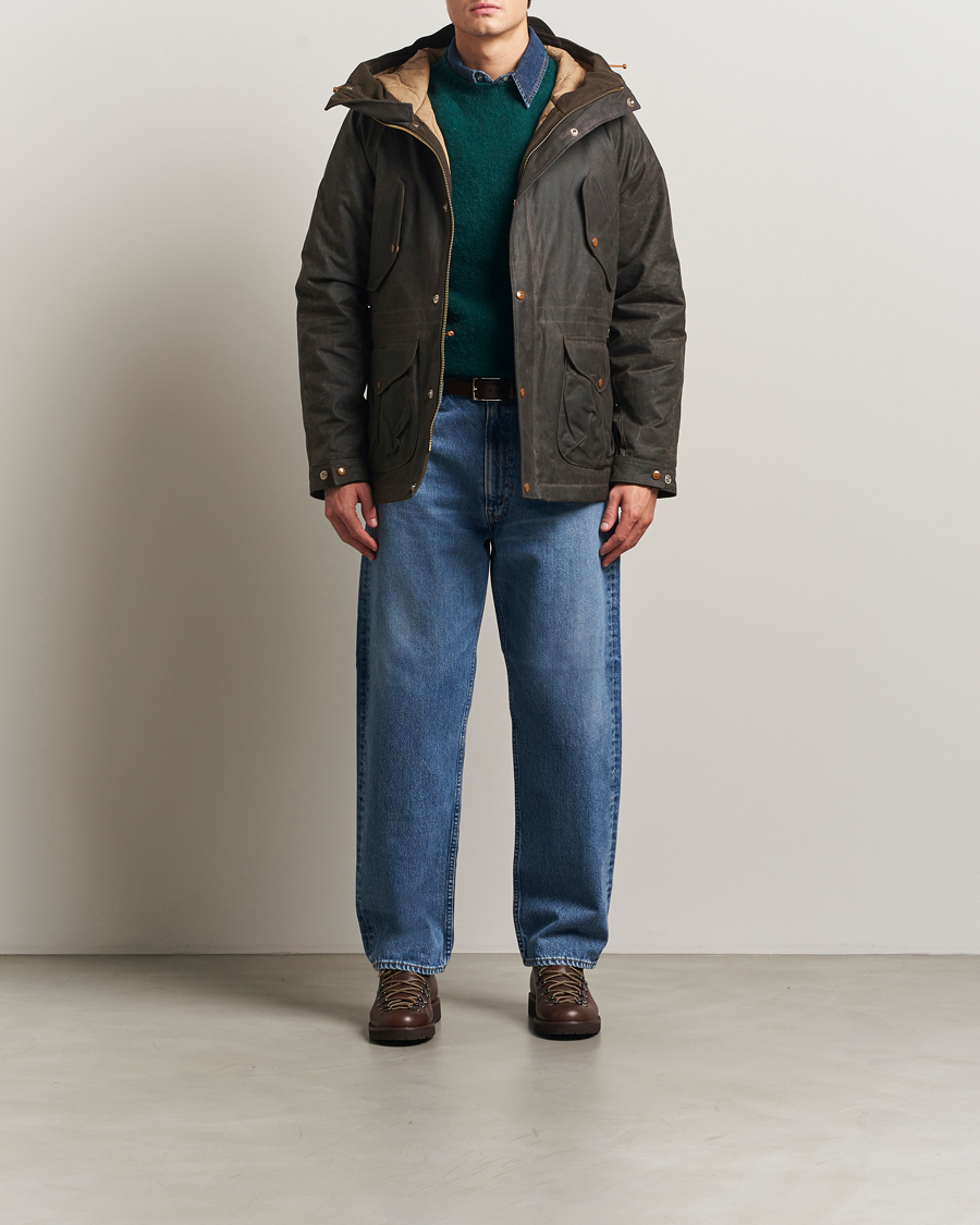 Hombres | Abrigos y chaquetas | Manifattura Ceccarelli | New Fisherman Parka Chocolate