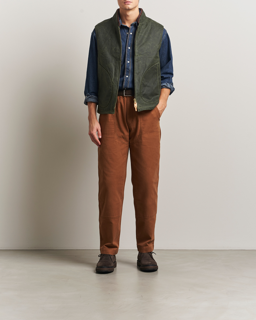 Hombres | Abrigos y chaquetas | Manifattura Ceccarelli | Mountain Vest Dark Green