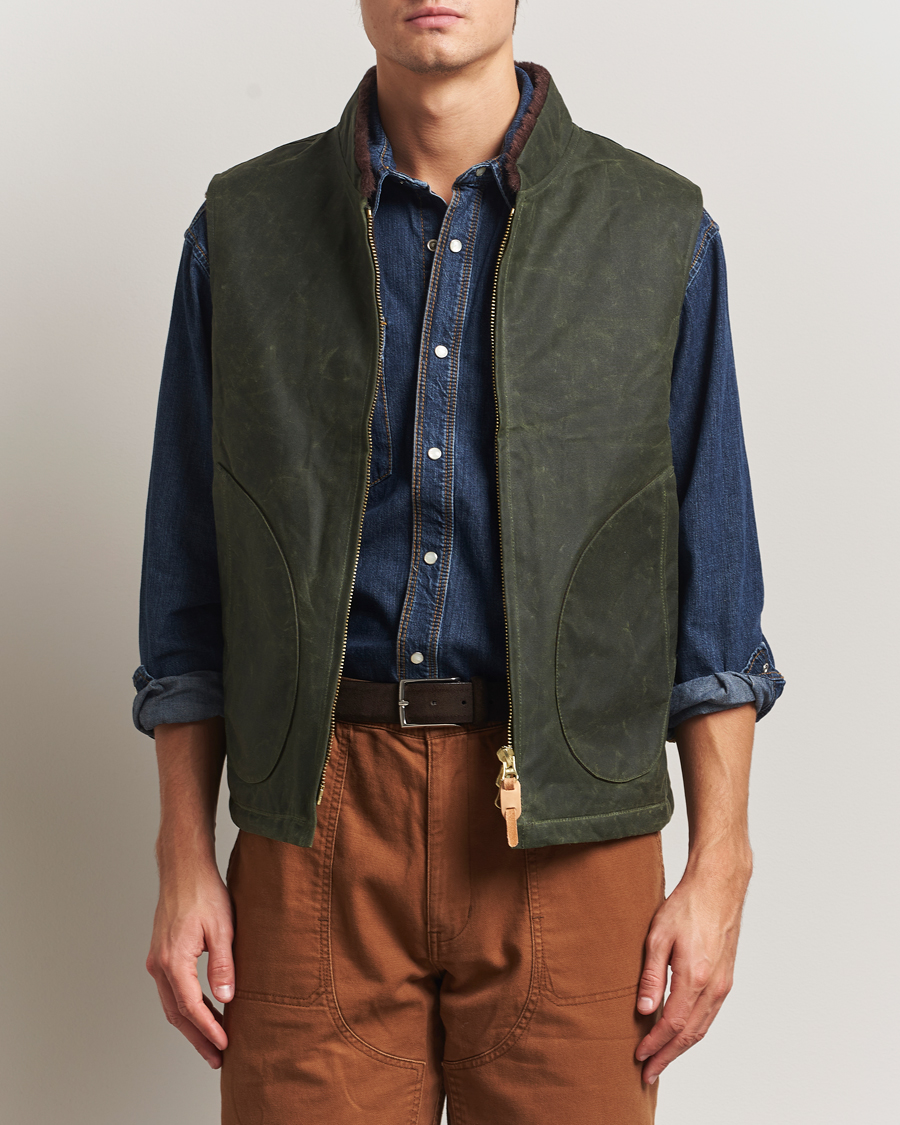 Hombres | Abrigos y chaquetas | Manifattura Ceccarelli | Mountain Vest Dark Green