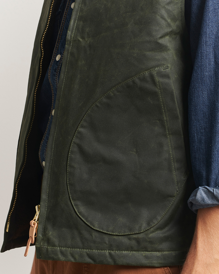 Hombres | Abrigos y chaquetas | Manifattura Ceccarelli | Mountain Vest Dark Green