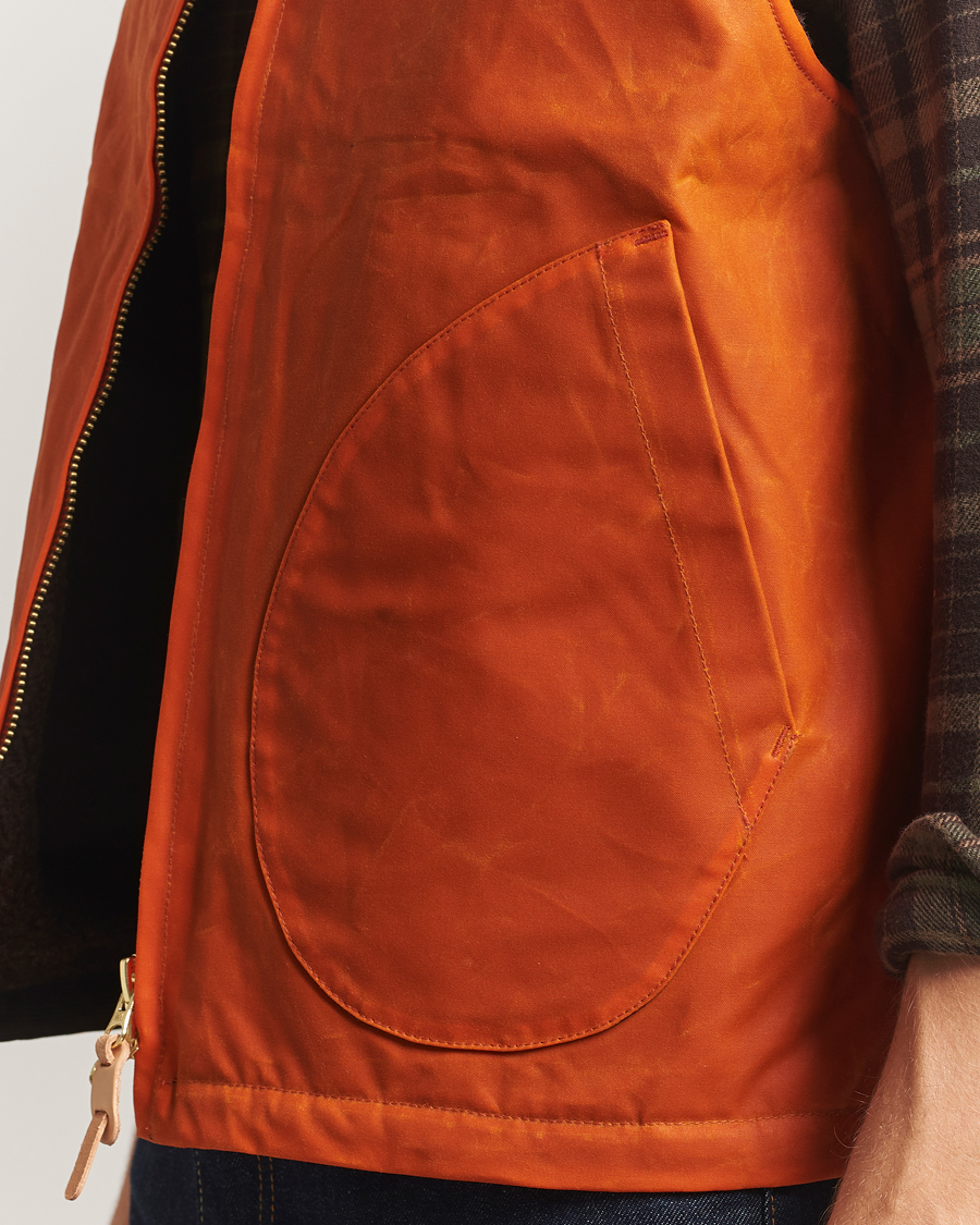 Hombres | Abrigos y chaquetas | Manifattura Ceccarelli | Mountain Vest Orange