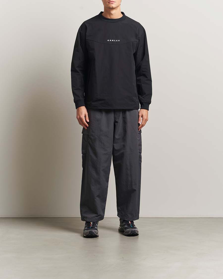 Hombres | Jerséis y prendas de punto | Oakley | FGL Undulate Crew Jacket Blackout