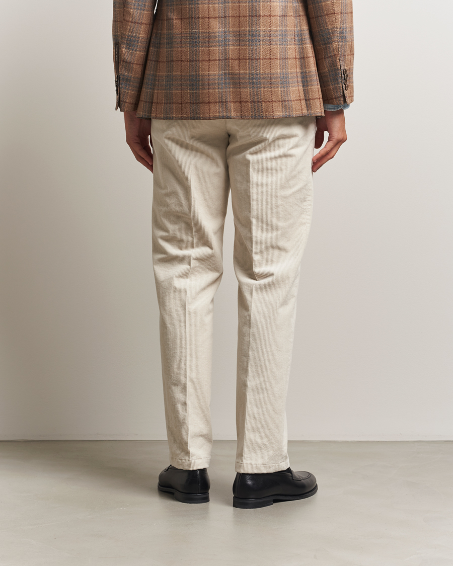 Hombres | Pantalones | Oscar Jacobson | Del S Straight Pants White