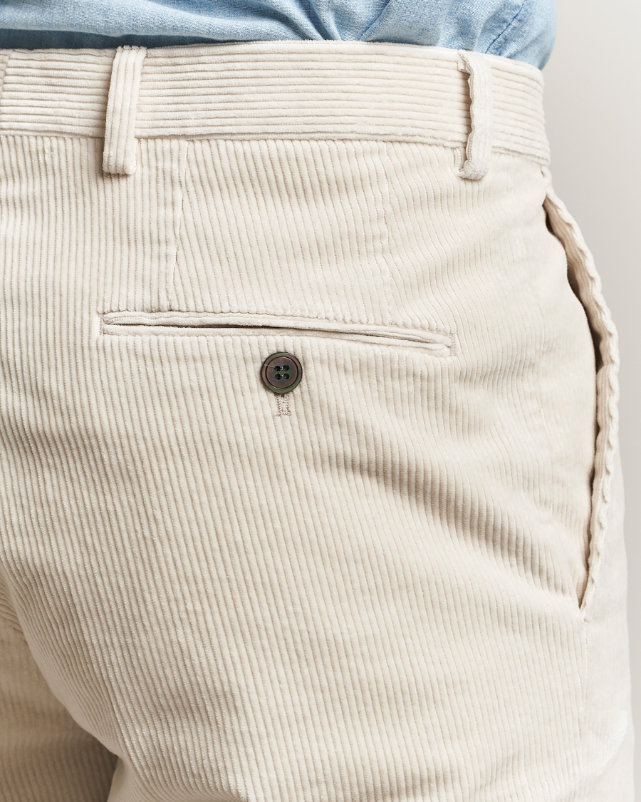 Hombres | Pantalones | Oscar Jacobson | Del S Straight Pants White