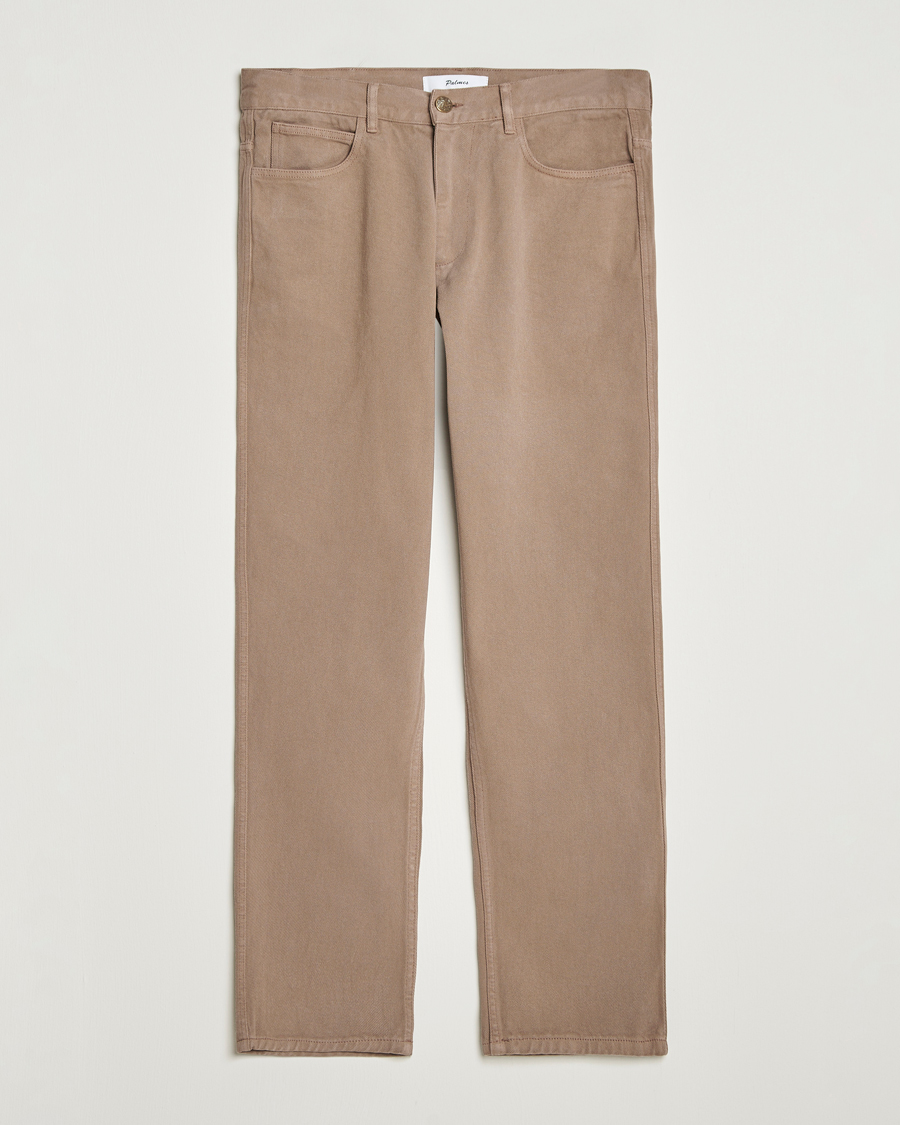 Hombres | Pantalones | Palmes | Coarse 5-Pocket Trousers Fossil