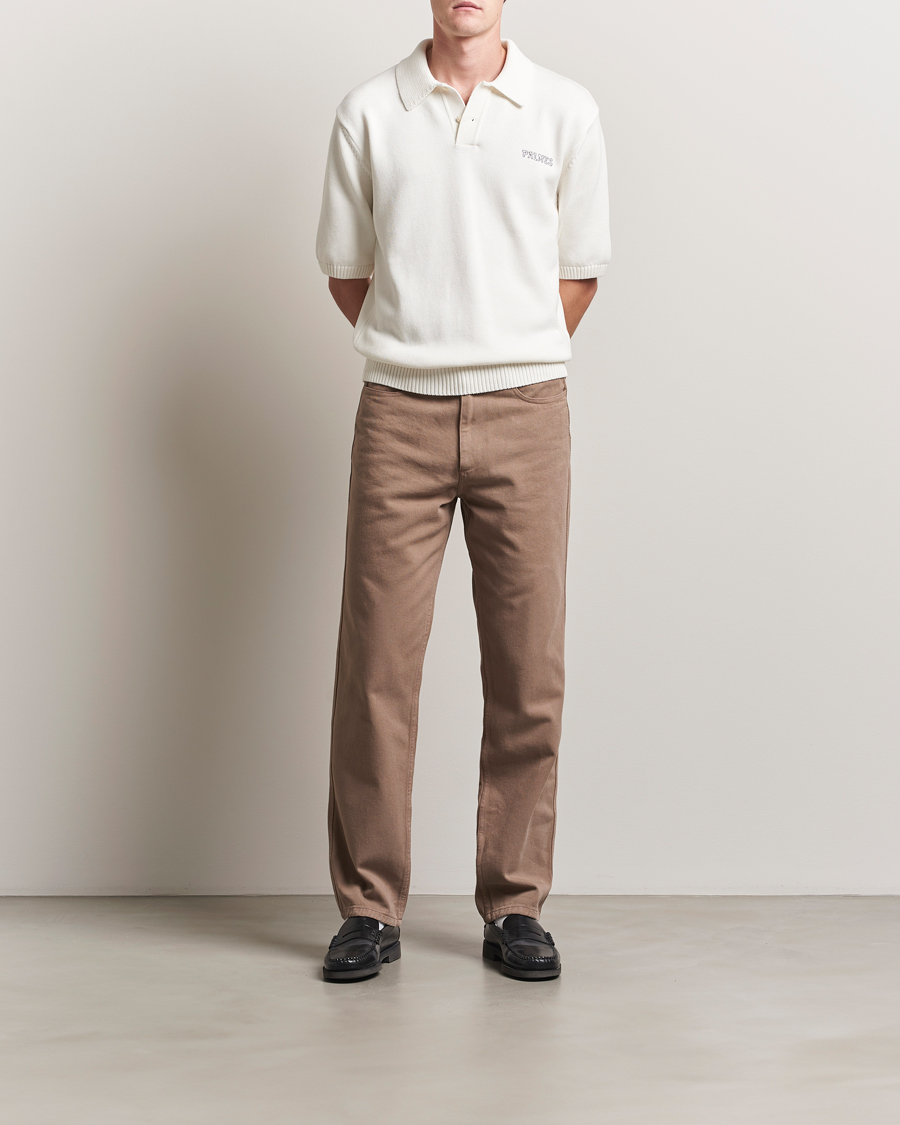 Hombres | Pantalones | Palmes | Coarse 5-Pocket Trousers Fossil