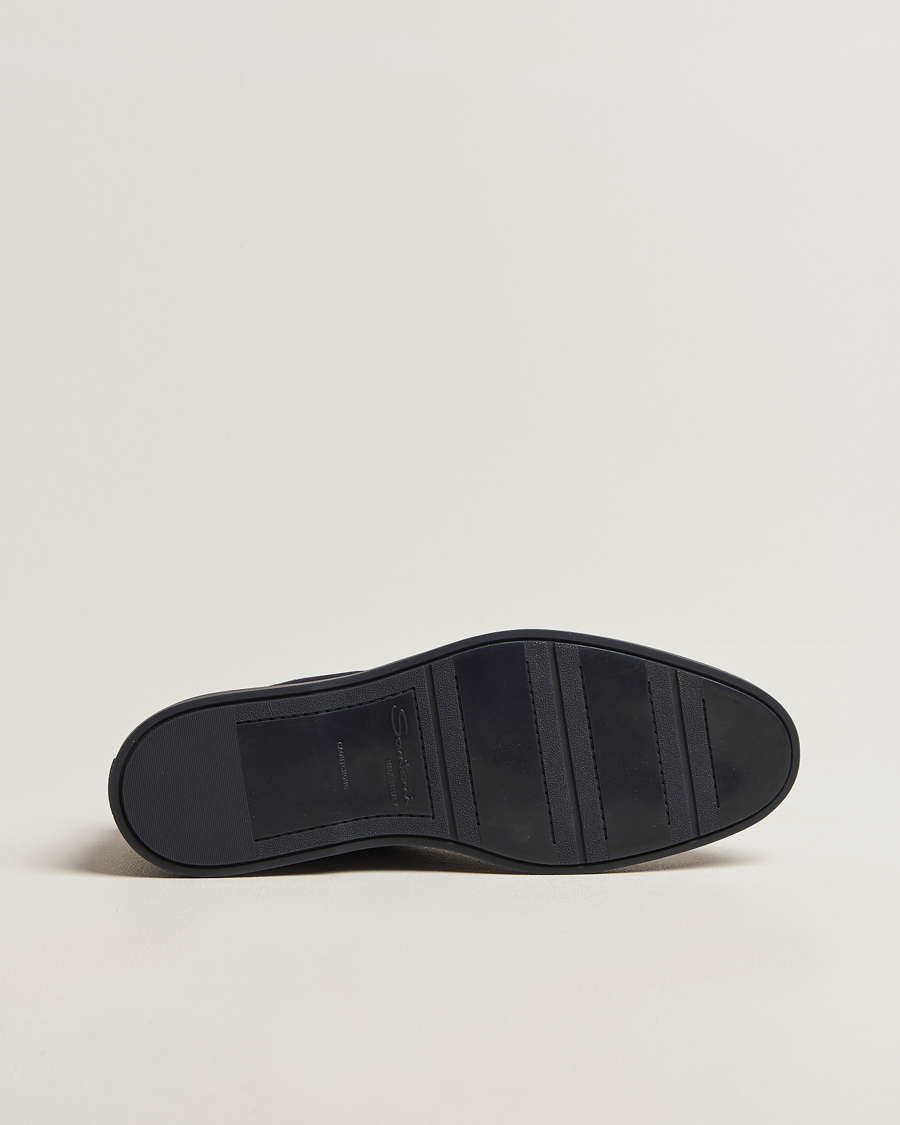 Hombres | Botas | Santoni | Detroit Chukka Boots Navy Suede