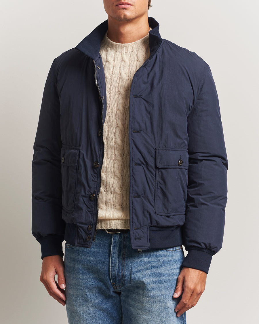 Hombres | Abrigos y chaquetas | Valstar | Padded Nylon Valstarino Navy