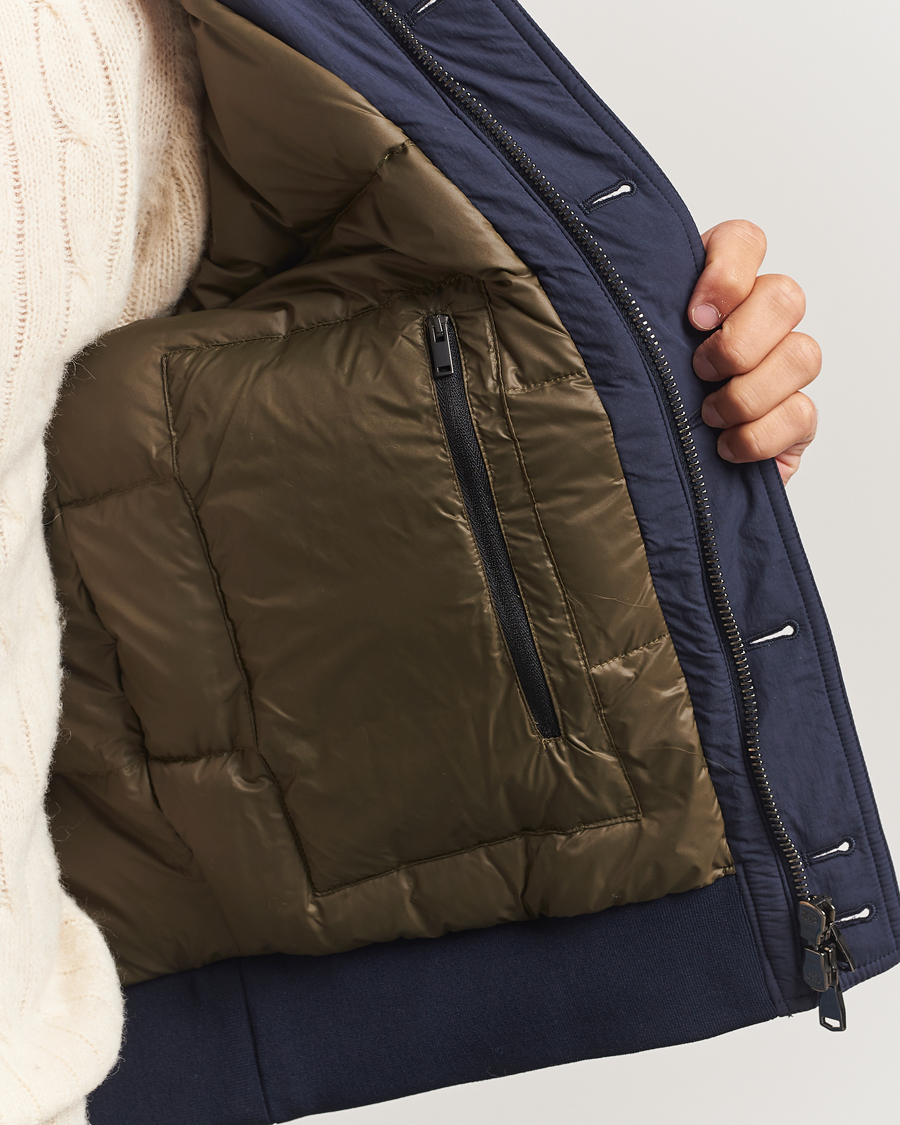 Hombres | Abrigos y chaquetas | Valstar | Padded Nylon Valstarino Navy