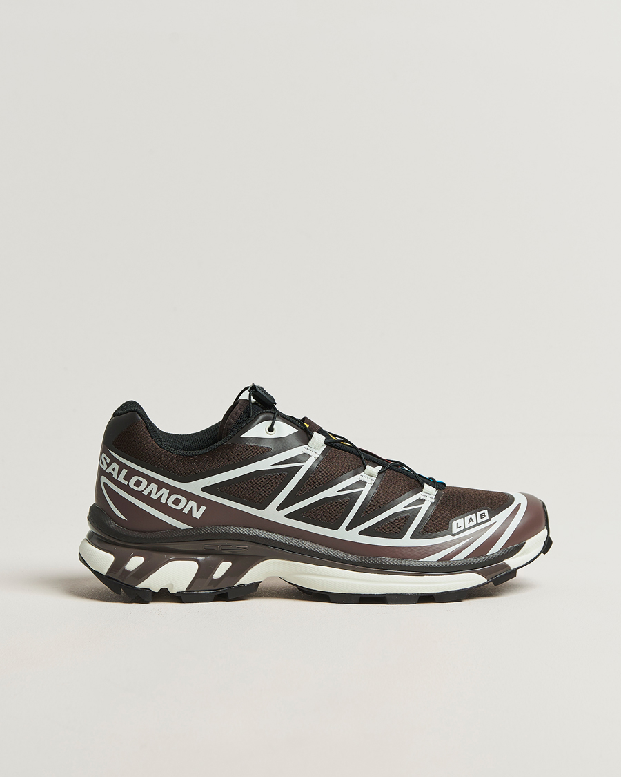 Hombres | Salomon XT-6 Sneakers Black Coffee/French Roast | Salomon | XT-6 Sneakers Black Coffee/French Roast