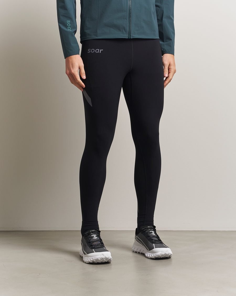 Hombres | Pantalones | SOAR Running | Session Tight Black